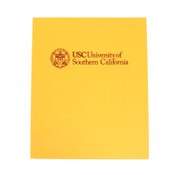 USC Trojans Gold Linen Seal/Logo Folder